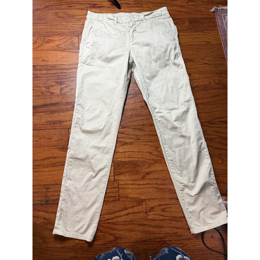 Rare Tods for Automobili Lamborghini Mens Chino Pants Beige Cream Size 32 Italy